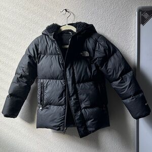 The North Face Kids Charcoal Puffer Coat - Size Kids 5T